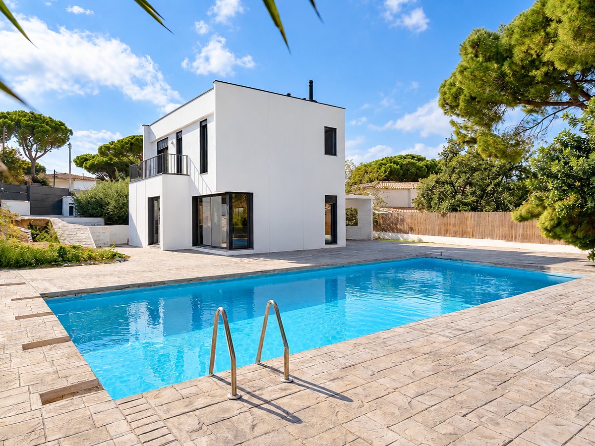 Casa aislada con piscina en Premià de Dalt